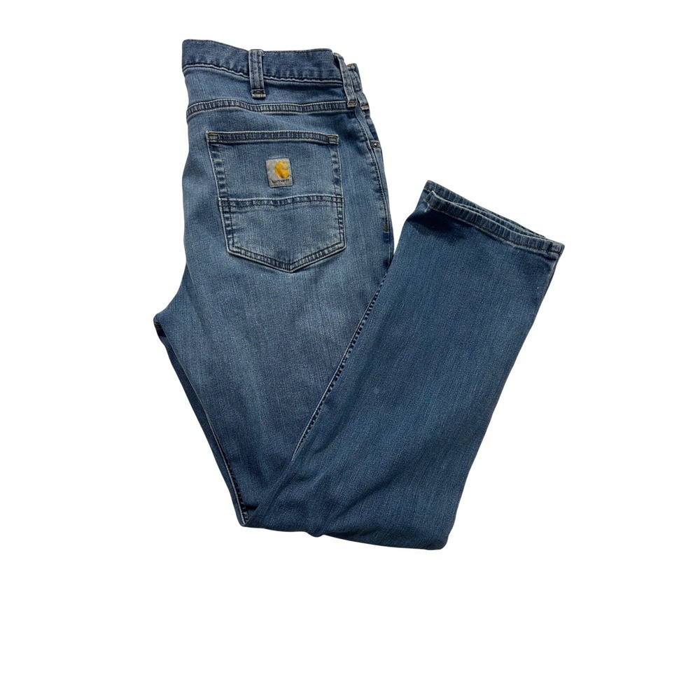 Carhartt Men's Blue Relaxed Fit Jeans